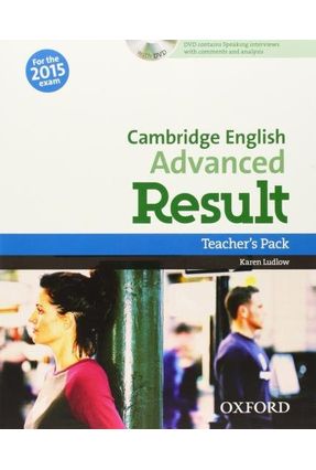 CAE Advanced Result - Teacher’S Book + Dvd Pack - Oxford | 