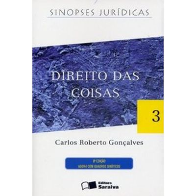 Direito das Coisas - Sinopses Jurídicas 3 -  8ª Ed. 2007