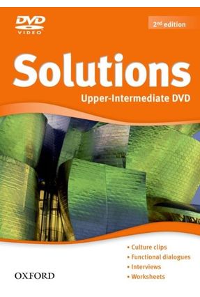 Solutions - Upper-Intermediate + DVD - 2ª Ed. - Editora Oxford | 