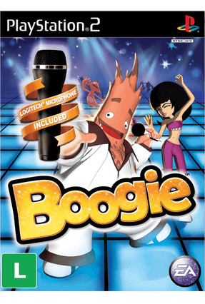 Jogo Boogie - With Microphone - Playstation 2 - Ea Games