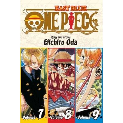 One Piece East Blue vol. 7 vol. 8 vol. 9