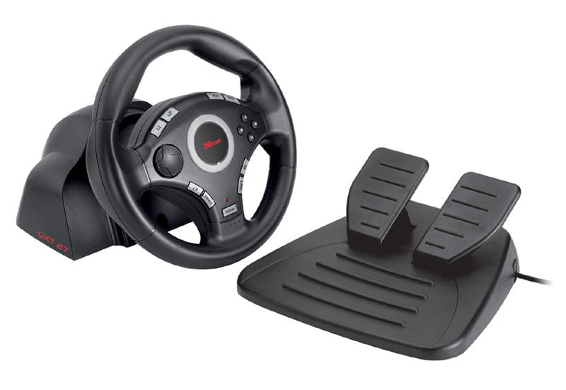 Usado Volante Usb Trust Gxt 27 Force Vibration Steering Wheel Para Pc Ps3 Saraiva Usado Volante Usb Trust Gxt 27 Force Vibration Steering Wheel Para Pc Ps3 Saraiva