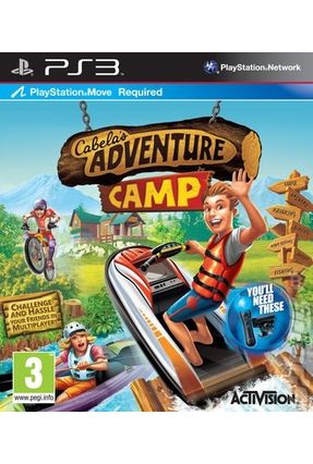 Jogo Cabela"s Adventure Camp - Playstation 3 - Activision