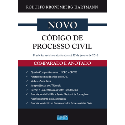 novo codigo de processo civil anotado e comparado na Saraiva