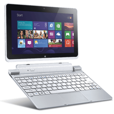 Reembalado - Notebook 2 Em 1 Acer W510-1408 Processador Intel® Atom™ Z2760, 2Gb, 64Gb, LED 10.1" Touch, W8.1