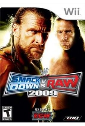 Jogo Wwe Smackdown Vs Raw 2009 - Wii - Thq