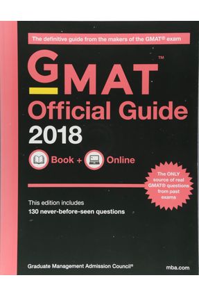 Usado - Gmat Official Guide 2018 - Book + Online