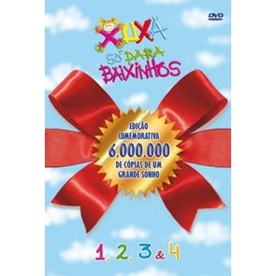 Xuxa Só para Baixinhos - Edição Comemorativa - Box com 4 DVDs - Dvd