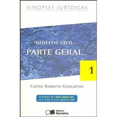 Direito Civil - Parte Geral - Sinopses Jurídicas 1 - 12ª Ed. 2005