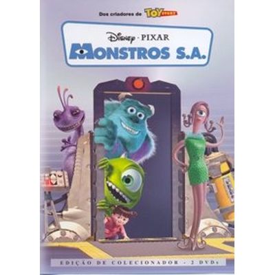 Monstros S.a. - Edição de Colecionador - 2 DVDs + 1 Jogo Americano de Brinde - DVD4
