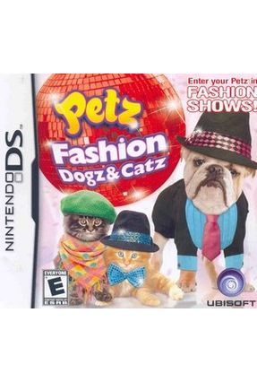 Jogo Petz Fashion: Dogz And Catz - Nds - Ubisoft