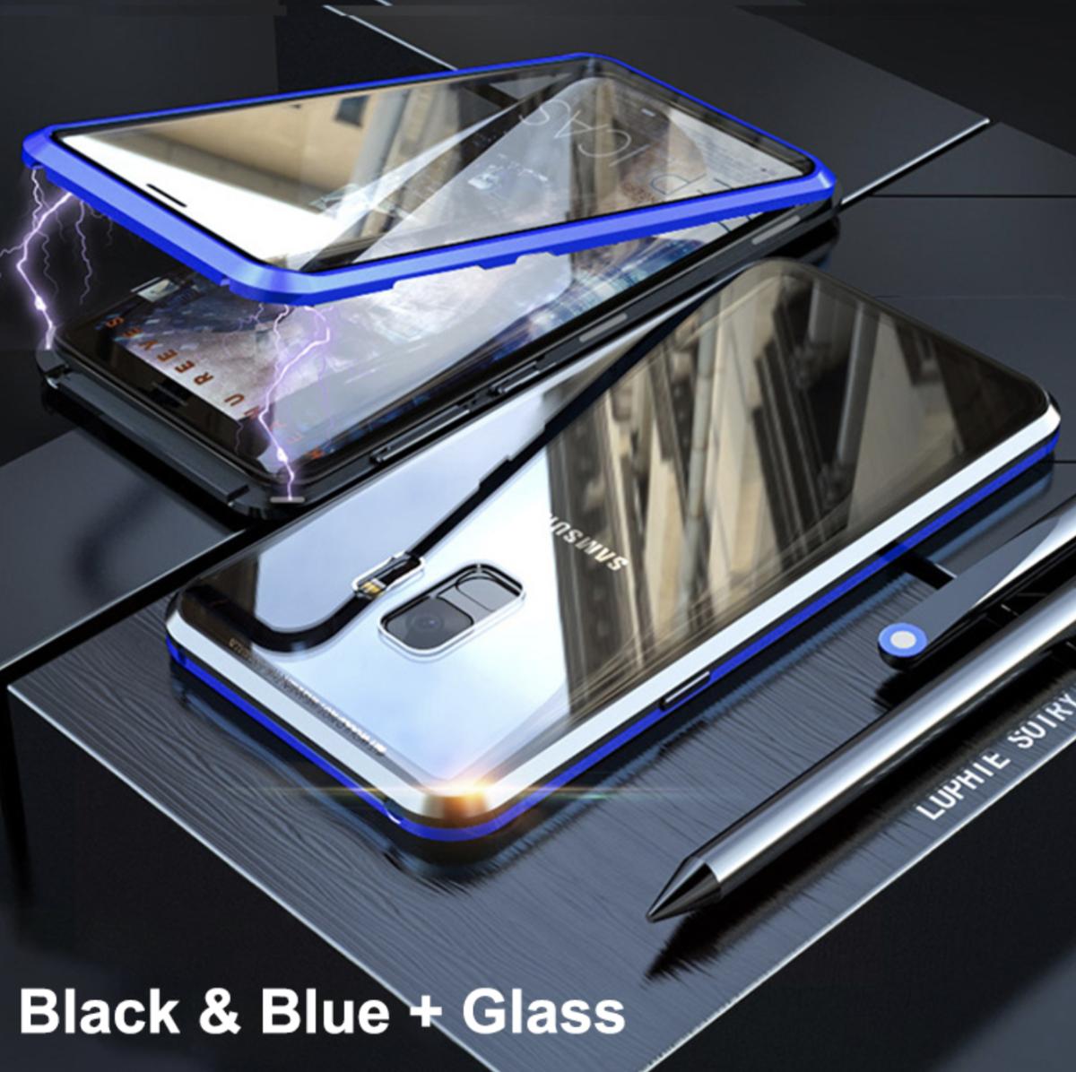 Capa magnética para samsung galaxy, proteção de tela de vidro temperado,  a60 a70, s10 s10e s10 plus 5g s8 s9 plus note 8 9|Caso de telefone \u0026  Covers| - AliExpress