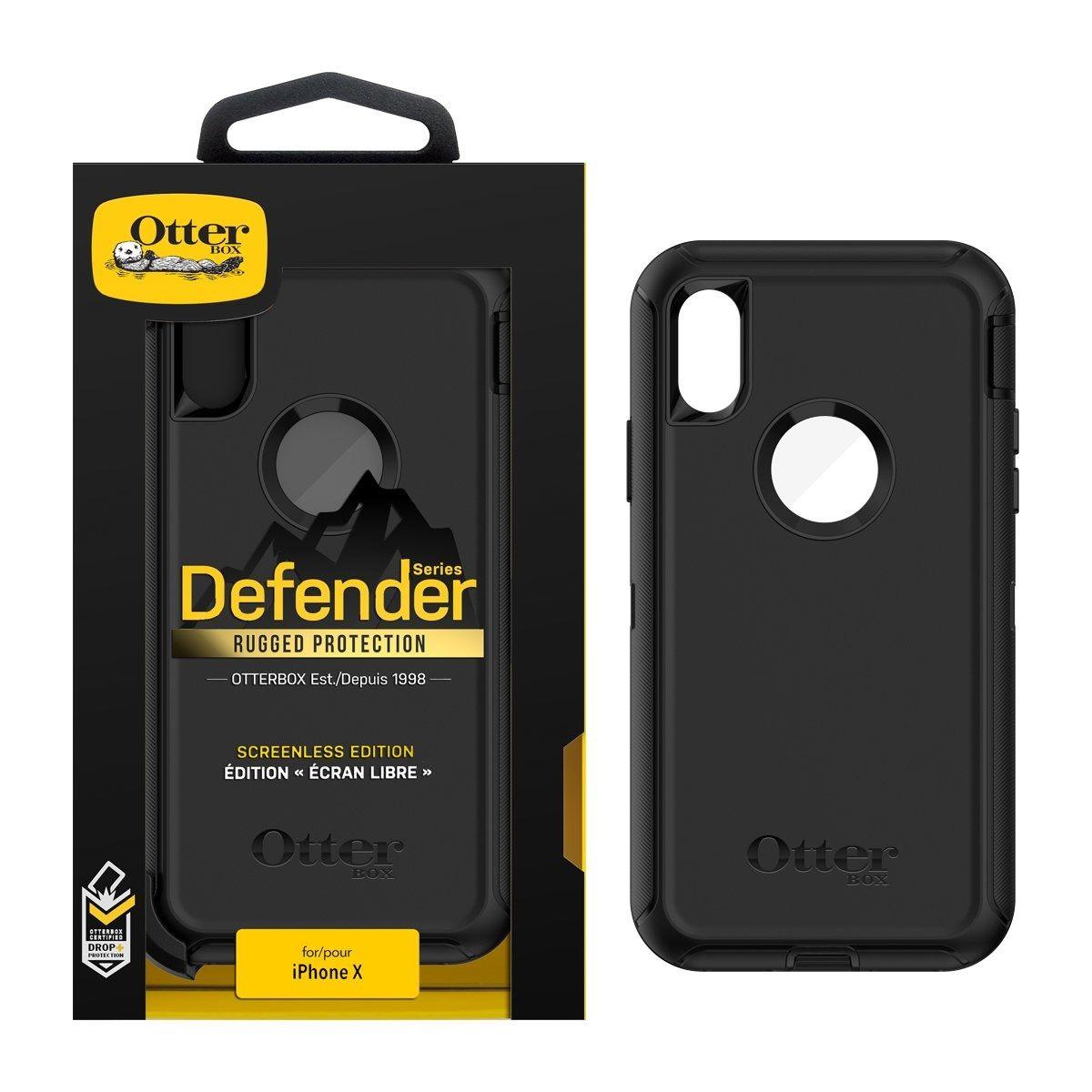 Capa Case para iPhone X Xs Otter Box Defender Rugged Protection Anti  Impacto - Saraiva
