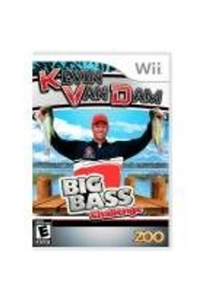 Jogo Kevin Van Dams Big Bass Challenge - Wii - Zoo Games