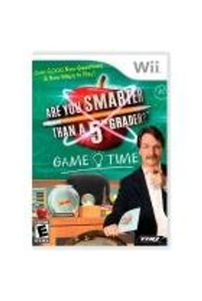 Jogo Are You Smarter Than a 5th Grader? Game Time - Wii - Thq