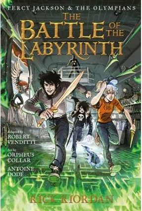 percy jackson graphic novel battle of the labyrinth inside