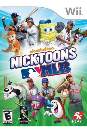 Jogo Nicktoons Mlb - Wii - 2k Play