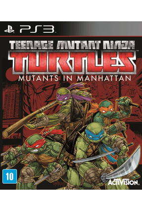 Jogo Tmnt: Mutants In Manhattan - Playstation 3 - Activision