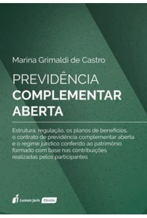 Previdência Complementar Aberta - 2017 - Grimaldi de Castro,Marina | 