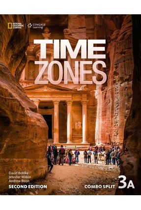 Time Zones 3A - Combo Split - Second Edition - Nicholas Beare Ian Purdon Tim Collins | 