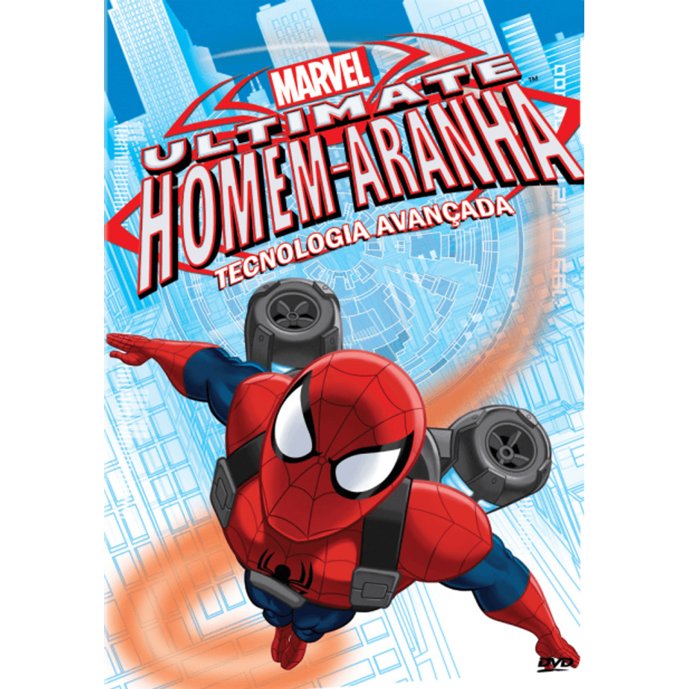 Ultimate Homem Aranha: Tecnologia Avançada - DVD - Saraiva