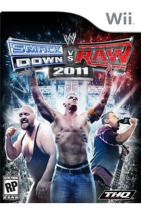 Jogo Wwe Smackdown Vs. Raw 2011 - Wii - Thq
