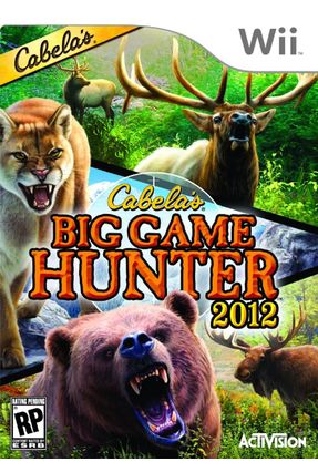 Jogo Cabela's Big Game Hunter 2012 - Wii - Activision
