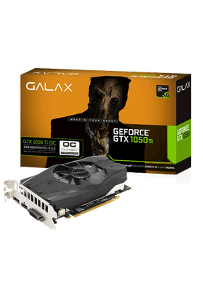 GeForce GTX 1050 Ti Oc 4Gb Galax - Saraiva