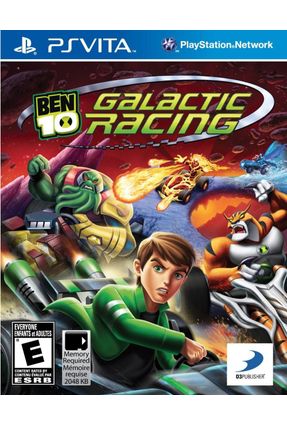 Jogo Ben 10 Galactic Racing - Ps Vita - D3publisher