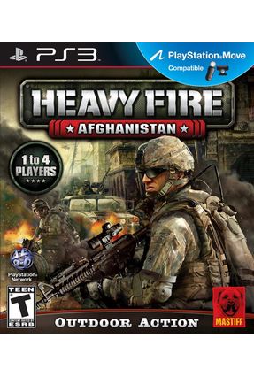 Jogo Heavy Fire Afghanistan - Playstation 3 - Mastiff