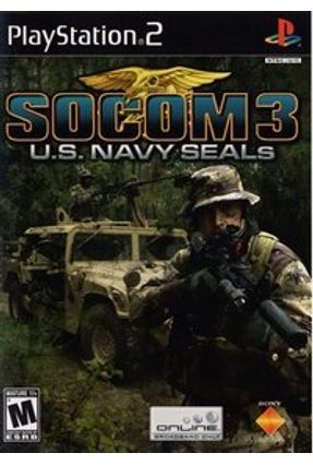 Jogo Socom 3 U.s. Navy Seals - Playstation 2 - Sieb
