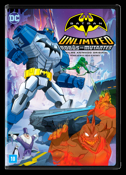 Dc Batman Unlimited - Rôbos Vs Mutantes - Filme Animado Original - DVD -  Saraiva