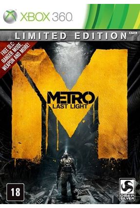 Jogo Metro: Last Light - Limited Edition - Xbox 360 - Deep Silver