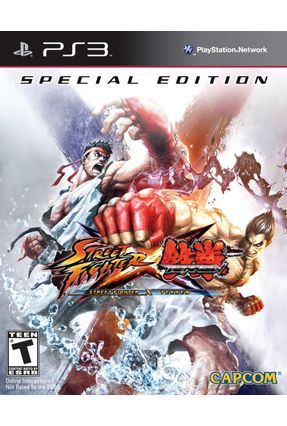 Jogo Street Fighter X Tekken: Special Edition - Playstation 3 - Capcom