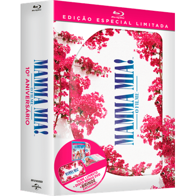 Mamma Mia - Edição Especial - Blu-Ray + Disco Bônus + Necessaire - Exclusivo