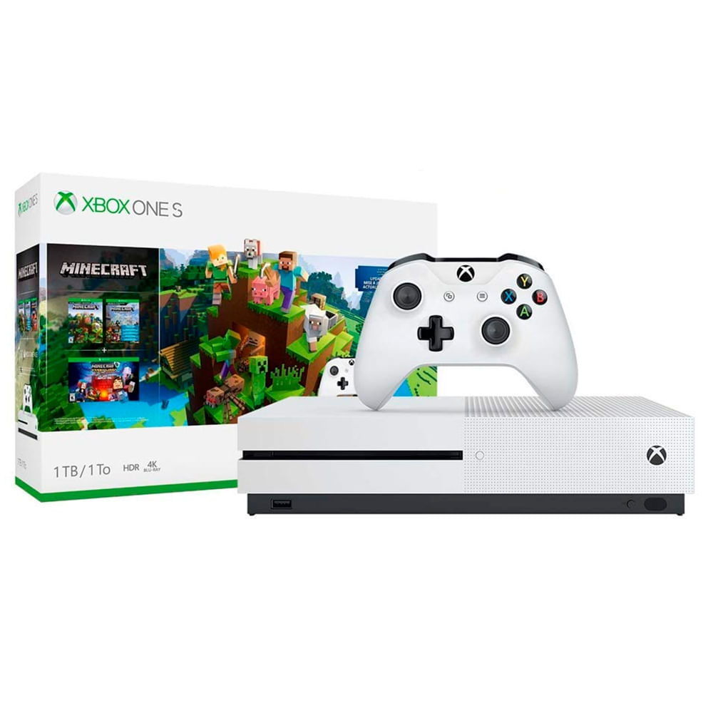 Console Xbox One S - Xbox One S MICROSOFT 10TB + MINECRAFT Console Xbox One S - Xbox One S MICROSOFT 10TB + MINECRAFT