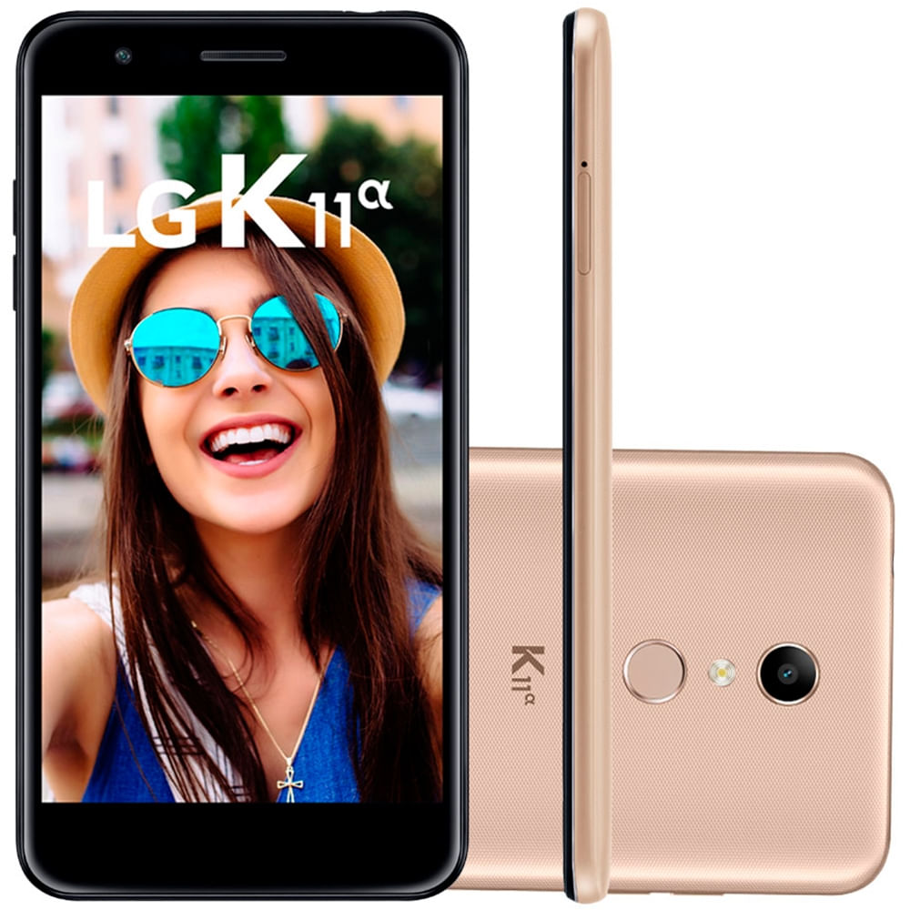 Smartphone LG K11+ Resistente à Impactos Câmera de 13MP 32GB de Memória -  Dourado. Mania Virtual | Os melhores preços você encontra aqui!