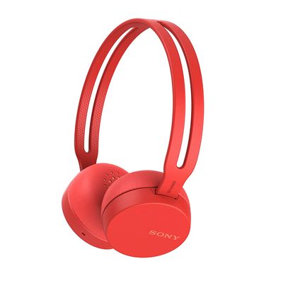 Fone de Ouvido Sony WH-CH400R Headphone Bluetooth Vermelho