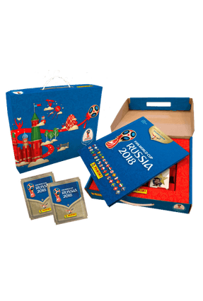 Box Álbum Copa do Mundo Rússia 2018 - Capa Dura + 100 Envelopes = 500 Figurinhas - Exclusivo Menor preço em Box Álbum Copa do Mundo Rússia 2018 - Capa Dura + 100 Envelopes = 500 Figurinhas - Exclusivo