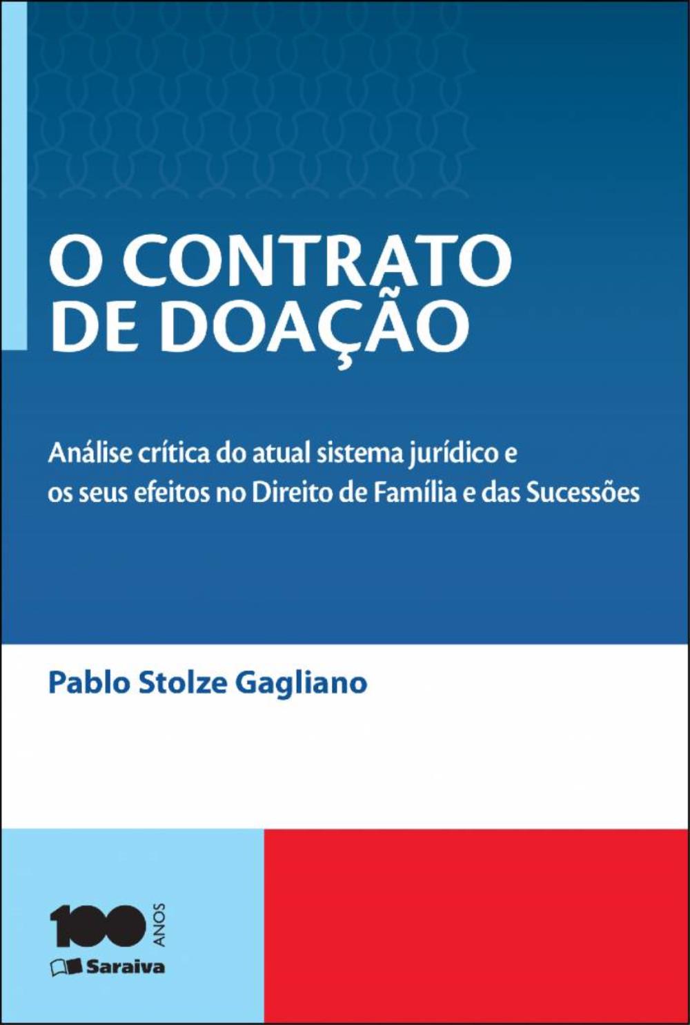 O Contrato De Doacao 4ª Ed 2014 Saraiva