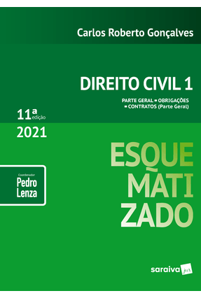 Direito Civil Esquematizado - Vol.1 - 11ª Edição 2021 Menor preço em Direito Civil Esquematizado - Vol.1 - 11ª Edição 2021