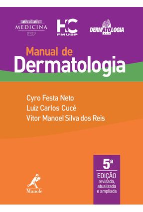Manual De Dermatologia - Reis,Vitor Manoel Silva Dos | 