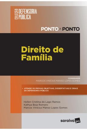 Coleção Defensoria Pública - Ponto A Ponto - Direito De Família