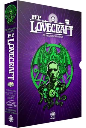 Box - HP Lovecraft - Os Melhores Contos - 3 Volumes Menor preço em Box - HP Lovecraft - Os Melhores Contos - 3 Volumes