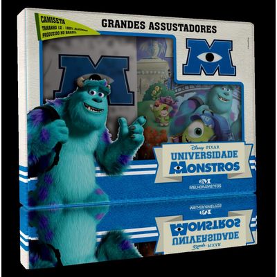 Disney - Universidade Monstros - Grandes Assustadores + Camiseta