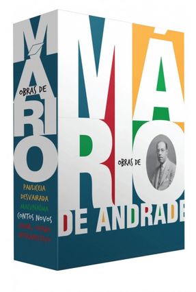 Box - Obras de Mário de Andrade - 4 Volumes Menor preço em Box - Obras de Mário de Andrade - 4 Volumes