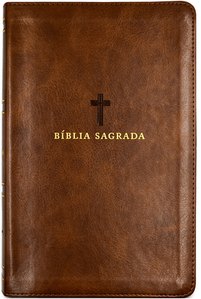 Bíblia Sagrada Acf, Couro Soft, Marrom, Letra Grande, Leitura Perfeita Menor preço em Bíblia Sagrada Acf, Couro Soft, Marrom, Letra Grande, Leitura Perfeita