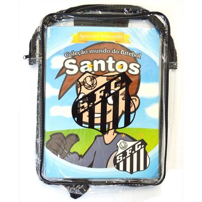 Mochila de Plástico - Santos - Col. Mundo do Futebol