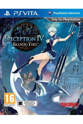 Jogo Deception Iv: Blood Ties - Ps Vita - Tecmo Koei