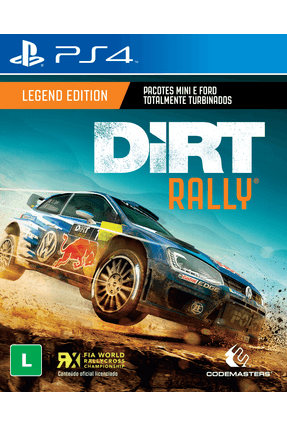 Jogo Dirt Rally - Playstation 4 - Codemasters